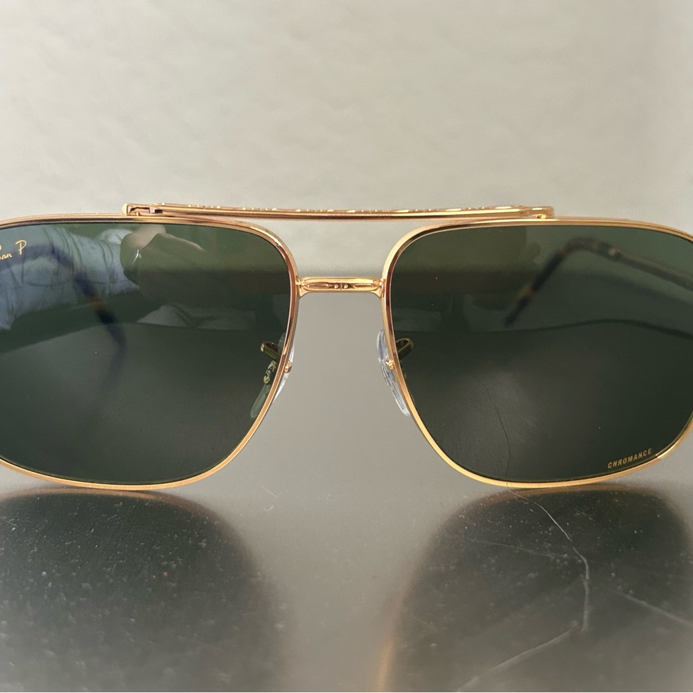 Rayban new caravan chromance polarized sunglasses